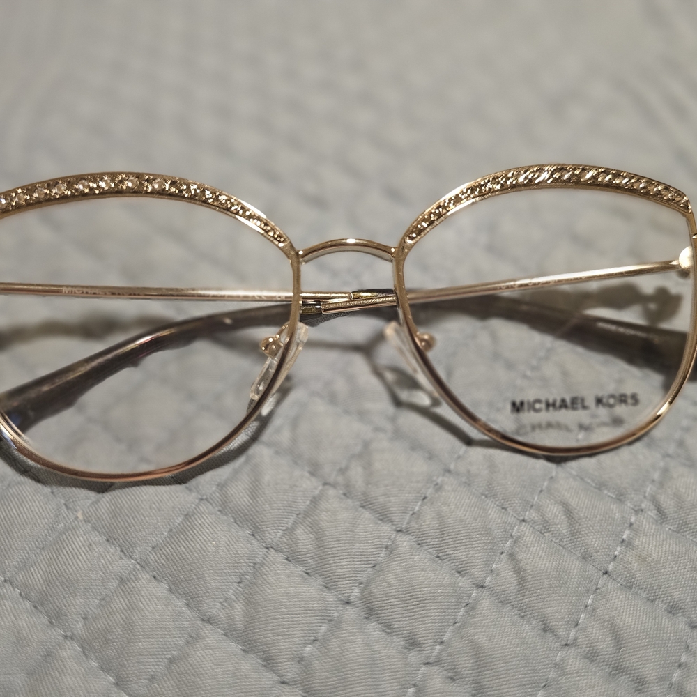 Michael Kors Gold Women's Glasses